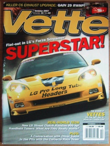 VETTE 2007 OCT - FROZA C6, OLIVER GAVIN, INSIDE SEBRING